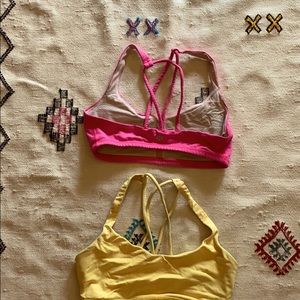 Lululemon sports bra pair